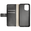 Just in Case Classic Wallet Case voor Oppo Find X5 Pro - Zwart
