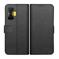 Just in Case Classic Wallet Case voor Xiaomi Poco F4 GT - Zwart