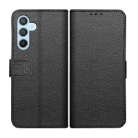 Just in Case Classic Wallet Case voor Samsung Galaxy A34 - Zwart