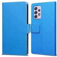 Just in Case Classic Wallet Case voor Samsung Galaxy A72 - Blauw