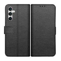 Just in Case Classic Wallet Case voor Samsung Galaxy S23 FE - Zwart
