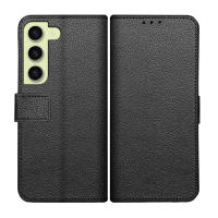 Just in Case Classic Wallet Case voor Samsung Galaxy S23 - Zwart