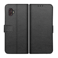 Just in Case Classic Wallet Case voor Samsung Galaxy Xcover 6 Pro - Zwart