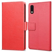 Just in Case Classic Wallet Case voor Samsung Galaxy Xcover Pro - Rood