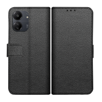 Just in Case Classic Wallet Case voor Xiaomi Poco C65 - Zwart