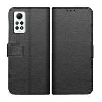 Just in Case Classic Wallet Case voor Xiaomi Redmi Note 12 Pro 4G - Zwart