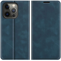 Just in Case Wallet Case Magnetic voor Apple iPhone 13 Pro Max - Blauw