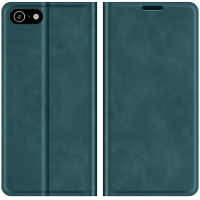 Just in Case Wallet Case Magnetic voor Apple iPhone SE 2022/2020 / iPhone 7/8 - Groen