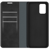 Just in Case Wallet Case Magnetic voor Motorola Moto E22i / Moto E22 - Zwart