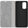 Just in Case Wallet Case Magnetic voor Motorola Moto E32 / Moto E32s - Grijs