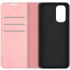 Just in Case Wallet Case Magnetic voor Motorola Moto E32 / Moto E32s - Roze