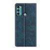 Just in Case Wallet Case Magnetic voor Motorola Moto G60S - Blauw