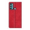 Just in Case Wallet Case Magnetic voor Motorola Moto G60S - Rood