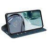 Just in Case Wallet Case Magnetic voor Motorola Moto G62 5G - Blauw