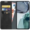 Just in Case Wallet Case Magnetic voor Motorola Moto G62 5G - Zwart