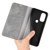 Just in Case Wallet Case Magnetic voor Motorola Moto G71 5G - Grijs