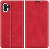 Just in Case Wallet Case Magnetic voor Nothing Phone (1) - Rood