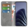 Just in Case Wallet Case Magnetic voor OnePlus 10 Pro - Grijs