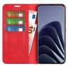 Just in Case Wallet Case Magnetic voor OnePlus 10 Pro - Rood
