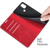 Just in Case Wallet Case Magnetic voor OnePlus Nord N10 5G - Rood