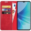 Just in Case Wallet Case Magnetic voor Oppo A57 - Rood