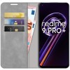 Just in Case Wallet Case Magnetic voor Realme 9 Pro Plus - Grijs