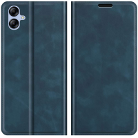 Just in Case Wallet Case Magnetic voor Samsung Galaxy A04e - Blauw
