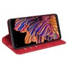 Just in Case Wallet Case Magnetic voor Samsung Galaxy Xcover Pro - Rood