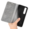 Just in Case Wallet Case Magnetic voor Sony Xperia 5 IV - Grijs