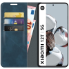 Just in Case Wallet Case Magnetic voor Xiaomi 12T / 12T Pro - Blauw