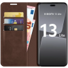 Just in Case Wallet Case Magnetic voor Xiaomi 13 Lite - Bruin