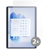 Just in Case Gehard Glas Screenprotector (2 stuks) voor Microsoft Surface Pro 9 - Transparant