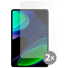 Just in Case Gehard Glas Screenprotector (2 stuks) voor Xiaomi Pad 6 - Transparant