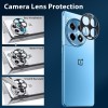 Techsuit Full Glass Camera Protector voor OnePlus 12R - Zwart