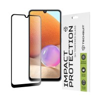 Techsuit Full Cover Impact Protection Screenprotector voor Samsung Galaxy A33/A32 4G - Zwart