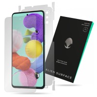 Alien Surface 360 (Screen + Edges + Back) Screenprotector voor Samsung Galaxy A51 4G/5G - Transparant