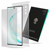 Alien Surface 360 (Screen + Edges + Back) Screenprotector voor Samsung Galaxy Note 10 - Transparant