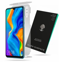 Alien Surface 360 (Screen + Edges + Back) Screenprotector voor Huawei P30 Lite / P30 Lite New Edition - Transparant