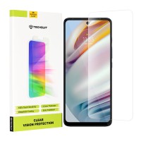 Techsuit Clear Vision Glass Screenprotector voor Motorola Moto G60 / Moto G60S - Transparant
