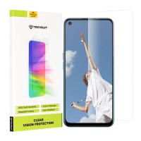 Techsuit Clear Vision Glass Screenprotector voor Oppo A52/A72 - Transparant
