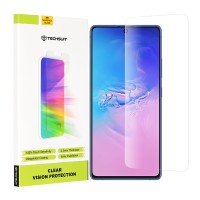 Techsuit Clear Vision Glass Screenprotector voor Samsung Galaxy S10 Lite - Transparant