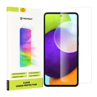 Techsuit Clear Vision Glass Screenprotector voor Samsung Galaxy A52 4G/5G / A52s - Transparant