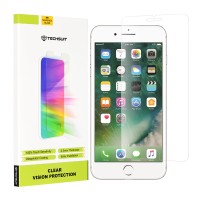 Techsuit Clear Vision Glass Screenprotector voor Apple iPhone 8 Plus/7 Plus - Transparant