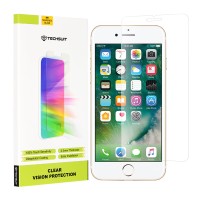 Techsuit Clear Vision Glass Screenprotector voor Apple iPhone SE 2022/2020 / iPhone 7/8 - Transparant