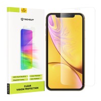 Techsuit Clear Vision Glass Screenprotector voor Apple iPhone 11 / iPhone XR - Transparant