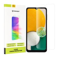 Techsuit Clear Vision Glass Screenprotector voor Samsung Galaxy A13 5G/A04s/A04 - Transparant