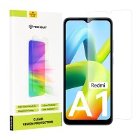 Techsuit Clear Vision Glass Screenprotector voor Xiaomi Redmi A1/A2/A1 Plus/A2 Plus - Transparant