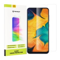 Techsuit Clear Vision Glass Screenprotector voor Samsung Galaxy A20/A30/A30s/A50/M21/M31 - Transparant