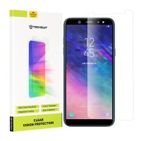 Techsuit Clear Vision Glass Screenprotector voor Samsung Galaxy A6 2018 - Transparant