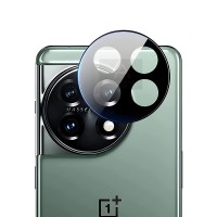 Techsuit Full Glass Camera Protector voor OnePlus 11 - Zwart
